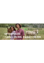 Prospectus Mise au green : OFFRE POLOS 1 polo = 69,90€, 2 polos = 99,90€