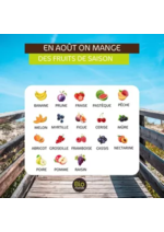 Promos et remises  : Aout fruits & legumes
