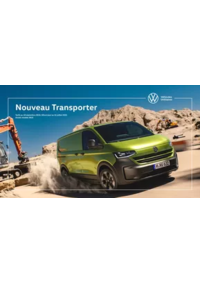 Prospectus Volkswagen Vente et Après-Vente ST PALAIS : Nouveau Transporter