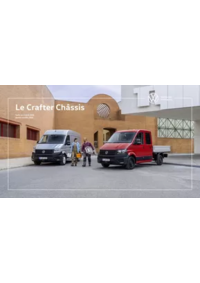 Prospectus Volkswagen Vente et Après-Vente AVALLON : Le Crafter Châssis