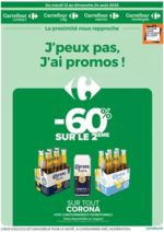 Prospectus Carrefour : J'PEUX PAS J'AI PROMOS DU 12 AU 24 AOÛT