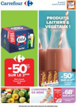 Prospectus Carrefour : PRODUITS LAITIERS & VÉGÉTAUX
