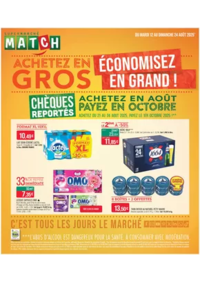 Prospectus Supermarchés Match Villerupt : ACHETEZ EN GROS ÉCONOMISEZ EN GRAND !