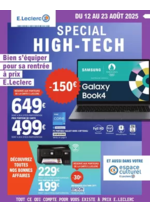 Prospectus Espace culturel E.Leclerc : HIGH-TECH RENTREE DES ELEVES