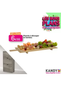 Prospectus KANDY FRUGES : LES BONS PLANS DE LA RENTRÉE !