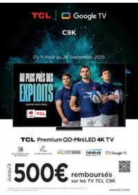 Prospectus Boulanger Gennevillliers : OFFRE TCL : jusqu'à 500€ remboursés !