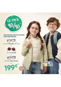 Prospectus Les opticiens mutualistes LA CHAUSSEE ST VICTOR : LE PACK 10/10