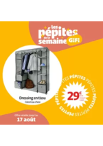 Prospectus Gifi : Du 13 au 17 août uniquement, au prix incroyable de 29€
