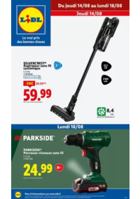 Prospectus Lidl ANGLET : Rangements, nettoyage, équipements pour la salle de bien et la cuisine chez Lidl !