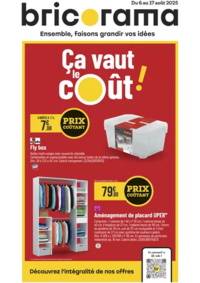 Prospectus Bricorama CESSY : Ça vaut le cout!