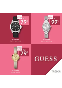 Prospectus Trésor Bijoux BAGNOLET : Guess Offers
