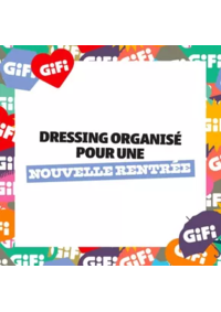Prospectus Gifi LONGPONT SUR ORGE : Pensez à organiser votre dressing pour commencer ou recommencer du bon pied