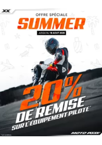Prospectus Moto Axxe SAINTE GENEVIEVE DES BOIS : Une excellente occasion de renouveler votre équipement moto sans faire mal à votre budget !