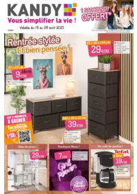 Prospectus KANDY MEAULTE : Rentrée stylée et bien pensée !