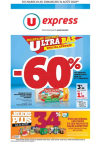 Prospectus U Express BAYONNE : Quinzaine Commerçante