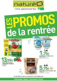 Prospectus NaturéO SAINT-MAXIMIN : LES PROMOS de la rentrée