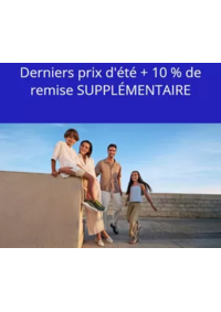 Prospectus Geox PERPIGNAN 37 QUAI VAUBAN : Derniers prix d'été + 10 % de remise SUPPLÉMENTAIRE