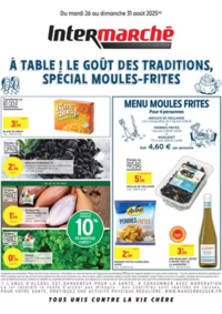 Prospectus Intermarché Super Marnay : S35 - R2 - MOULES FRITES