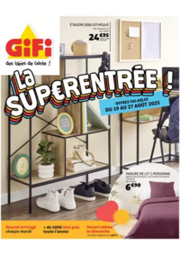 Prospectus Gifi BLAGNAC : La superentrée !