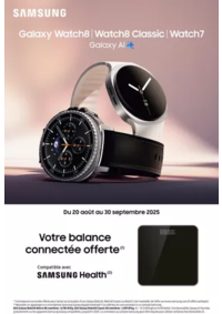 Prospectus MDA LANNION : Balance connectée offerte
