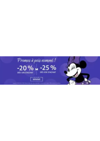 Prospectus Disney Store Champs-Elysées : Promos à pois nommé !
