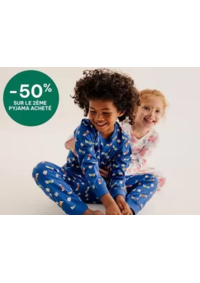 Prospectus Gemo ST JEAN DE MAURIENNE ZC LE PARQUET : Le 2ème pyjama à -50%