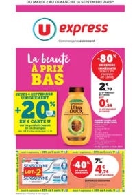 Prospectus U Express : Spécial Beauté