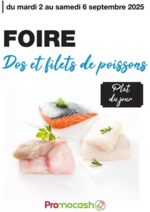 Prospectus Promocash : Foire Dos et filetes de poissons