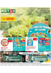 Prospectus Supermarchés Match Wissembourg Peupliers : C'EST TOUS LES JOURS LE MARCHÉ