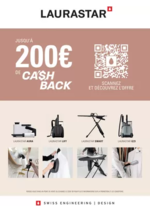 Prospectus Expert : Laurastar - Jusqu'à €200 de cashback