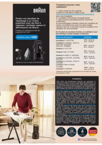 Prospectus Expert MAMERS : Braun - Jusqu'à 100€ cashback