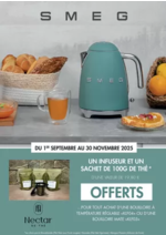 Prospectus MDA : Infuseur + sachet 100g de thé offerts
