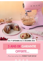 Promos et remises  : 5 ans de garantie offerte