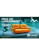 Prospectus Monsieur meuble : Profitez de nos PRIX DE LANCEMENT* et faites-vous plaisir dès aujourd’hui !