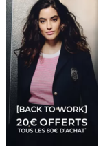 Prospectus morgan : Back to work 20€ offerts