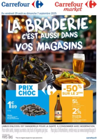 Prospectus Carrefour Market BRAY DUNES : LA BRADERIE, C’EST AUSSI DANS VOS MAGASINS !