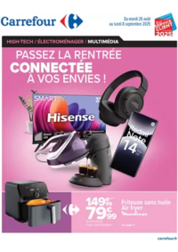 Prospectus Carrefour GRACES GUINGAMP : PASSEZ LA RENTRÉE CONNECTÉE À VOS ENVIES !