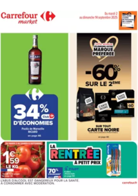 Prospectus Carrefour CUSSET : LA RENTRÉE À PETITS PRIX