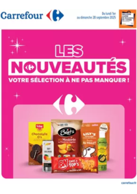 Prospectus Carrefour CHATEAUROUX : LES NOUVEAUTÉS DE SEPTEMBRE