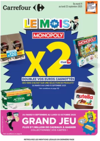 Prospectus Carrefour ROANNE : LE MOIS MONOPOLY !