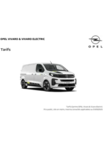 Prospectus opel : Opel Vivaro