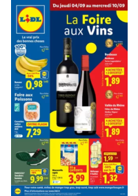 Prospectus Lidl REVIGNY SUR ORNAIN : Découvrez une sélection de vins uniques et de qualités à prix Lidl pour sublimer vos repas