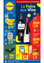 Prospectus Lidl : Découvrez une sélection de vins uniques et de qualités à prix Lidl pour sublimer vos repas