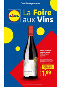 Prospectus Lidl ST YRIEIX LA PERCHE : Jeudi 04/09