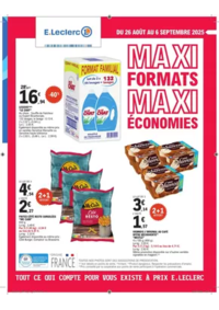 Prospectus E.Leclerc CHAMPAGNOLE : DEPENSER MOINS 18 GV - MIXTE