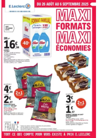 Prospectus E.Leclerc Aime La Plagne : DEPENSER MOINS 18 GV - MIXTE