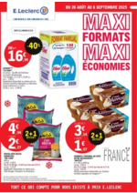 Prospectus E.Leclerc : DEPENSER MOINS 18 GV - MIXTE