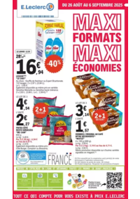 Prospectus E.Leclerc CASTELJALOUX : DEPENSER MOINS 18 GV - MIXTE