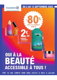 Prospectus E.Leclerc RIBERAC : BEAUTE AUTOMNE