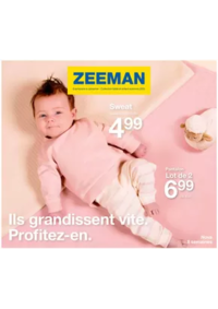 Prospectus Zeeman Condé Sur L'escaut : Ils grandissent vite. Profitez-en.